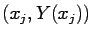 $ (x_j, Y(x_j))$