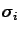 $ \sigma_i$